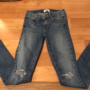 Paige skinny ripped jeans